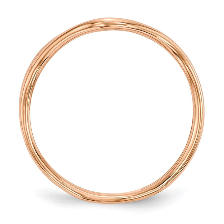 Sterling Silver Tone 3-band Ring