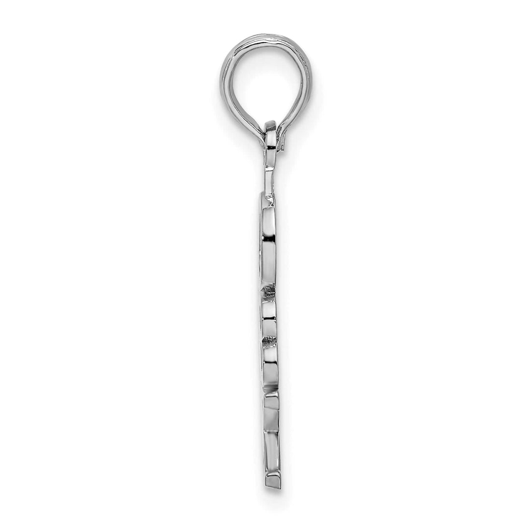 Sterling Silver Vertical OBX Pendant