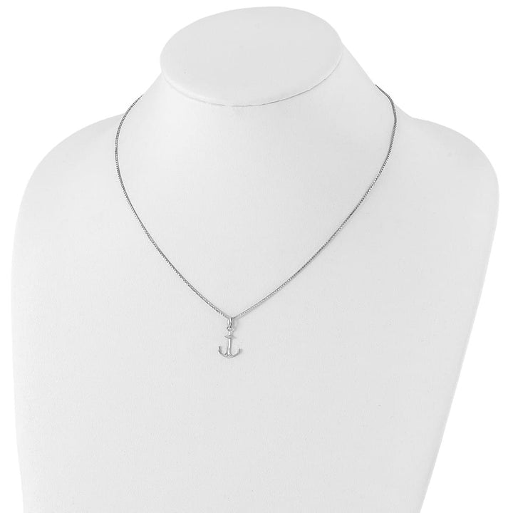 Sterling Silver White Ice Diamond 20 inch Necklace