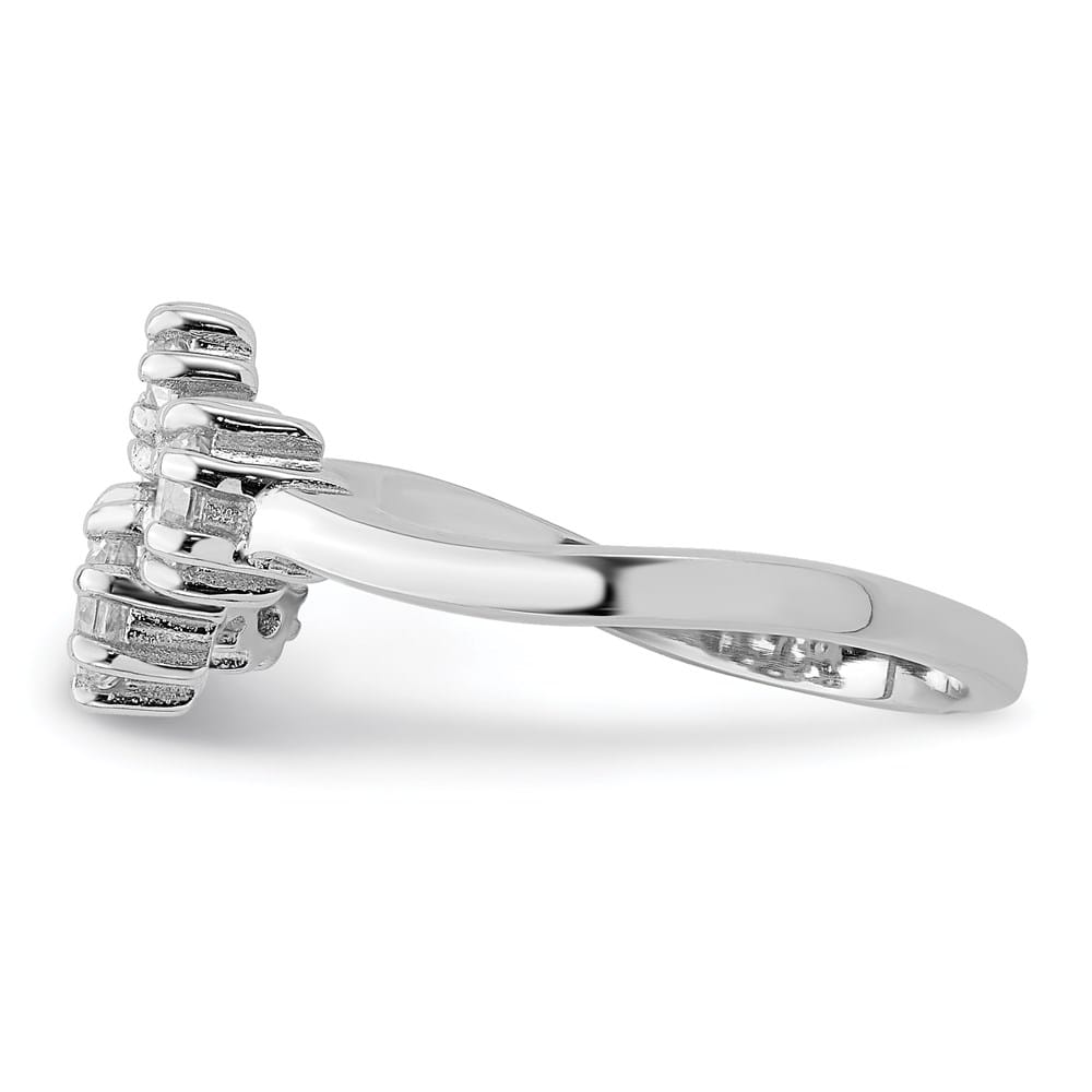 Sterling Silver with CZ Ring