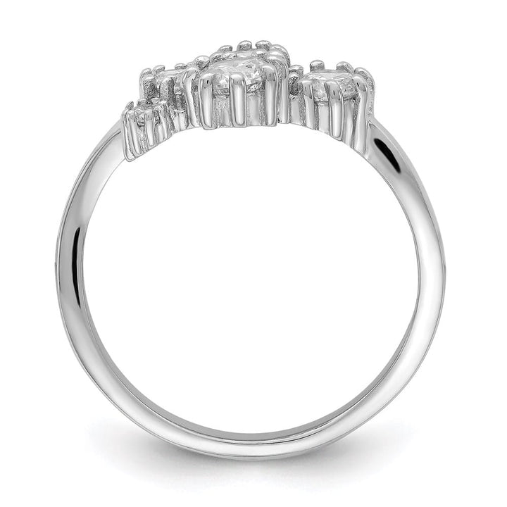 Sterling Silver with CZ Ring