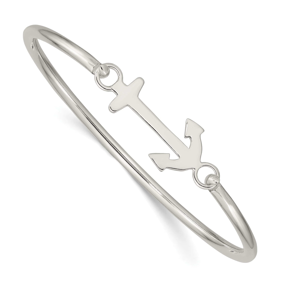 Sterling Silver with Interchangeable Nautical Ships Bangle