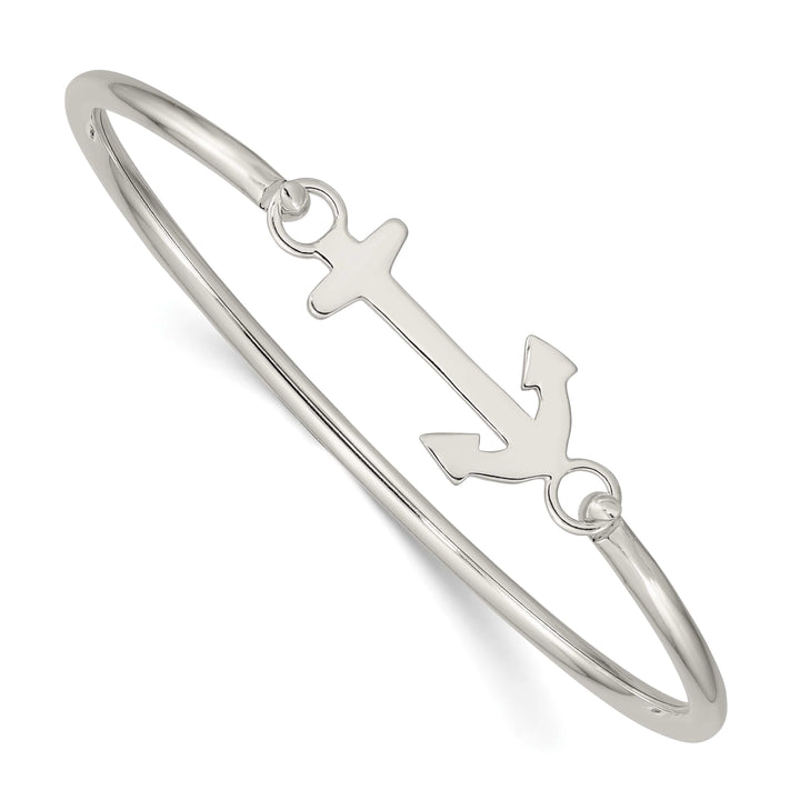 Sterling Silver with Interchangeable Nautical Ships Bangle