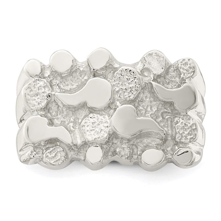 Sterling Silver Woman's Nugget Ring