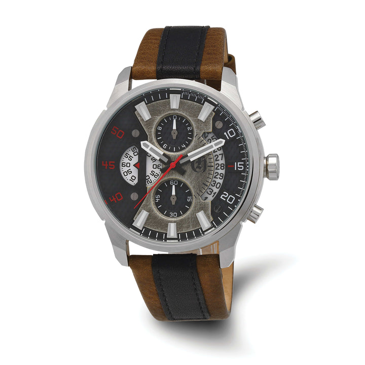 Lovely Rita's Watch Charles Hubert Classic Ceramic SS Chronograph Black Dial Watch