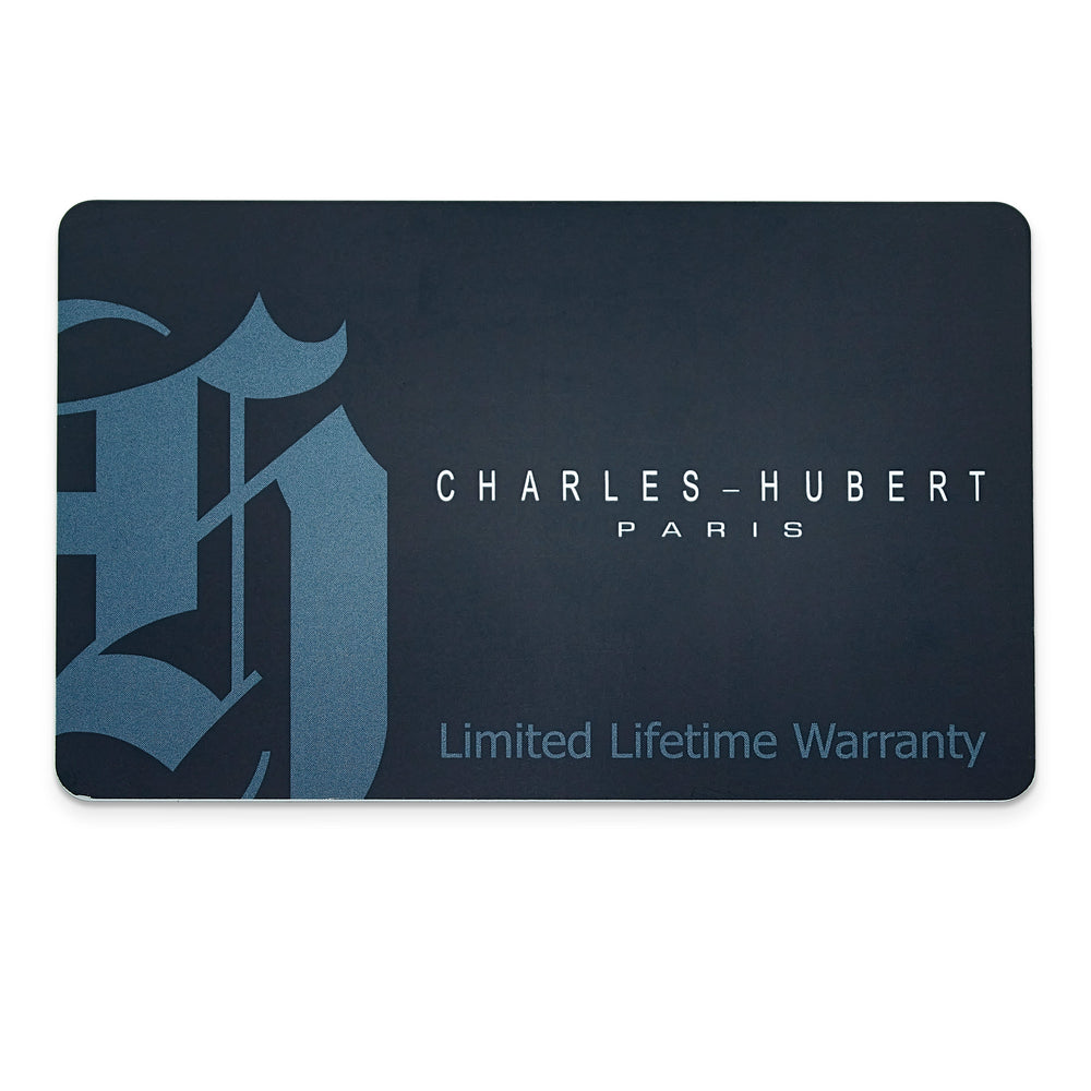 Lovely Rita's Watch Charles Hubert Classic Gold-finish Black Dial Quartz Brass Band Watch