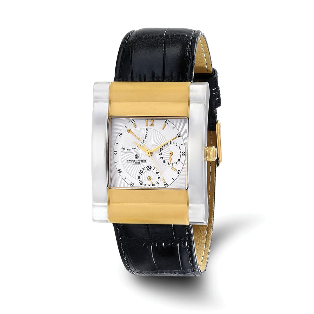 Lovely Rita's Watch Charles Hubert Classic Stainless Steel White Dial Watch