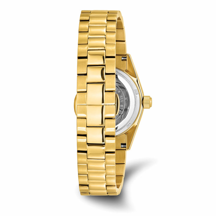 Lovely Rita's Watch Charles Hubert Classic Yellow SS Quartz Blue Dial with Date Watch