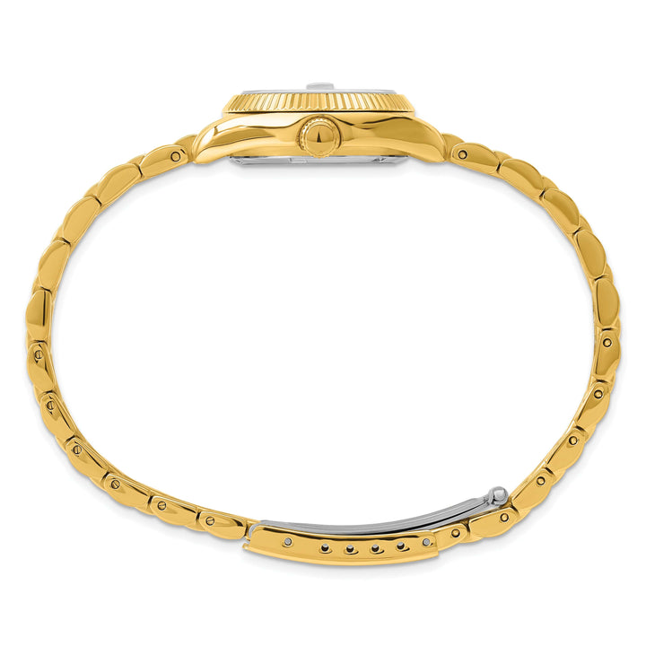 Lovely Rita's Watch Charles Hubert Ladies Chic Stainless Steel Black Dial Polished Watch