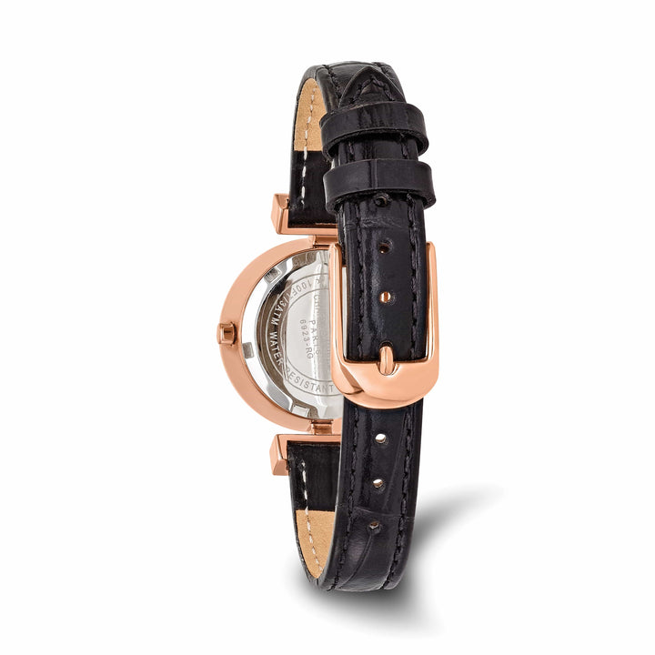 Lovely Rita's Watch Charles Hubert Ladies Dainty Rose SS White Dial Polished Watch