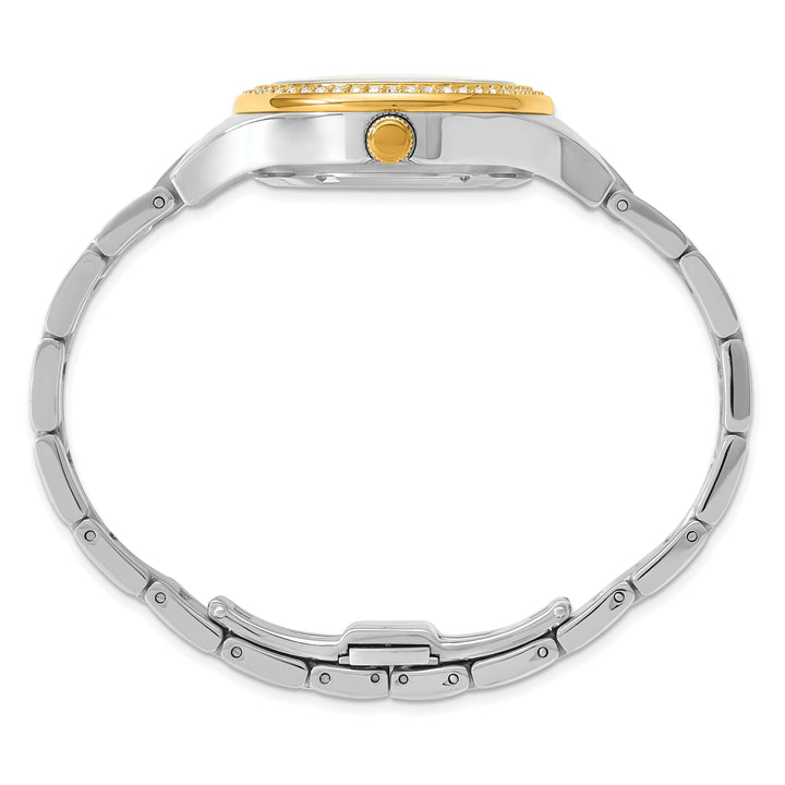 Lovely Rita's Watch Charles Hubert Ladies Dainty Two-tone SS Black Dial Polished Watch