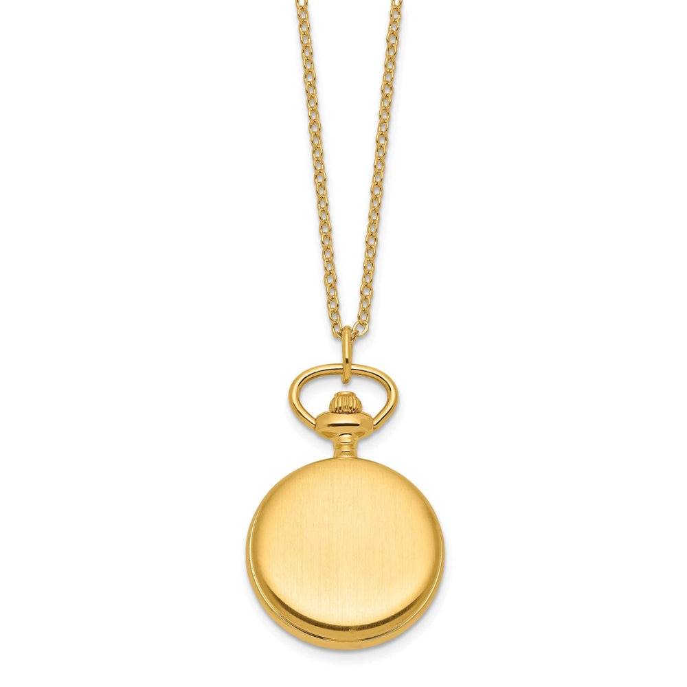 Lovely Rita's Watch Charles Hubert Ladies Elegant Satin Gold-finish Brass Pendant Watch