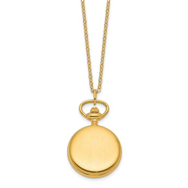 Lovely Rita's Watch Charles Hubert Ladies Elegant Satin Gold-finish Brass Pendant Watch