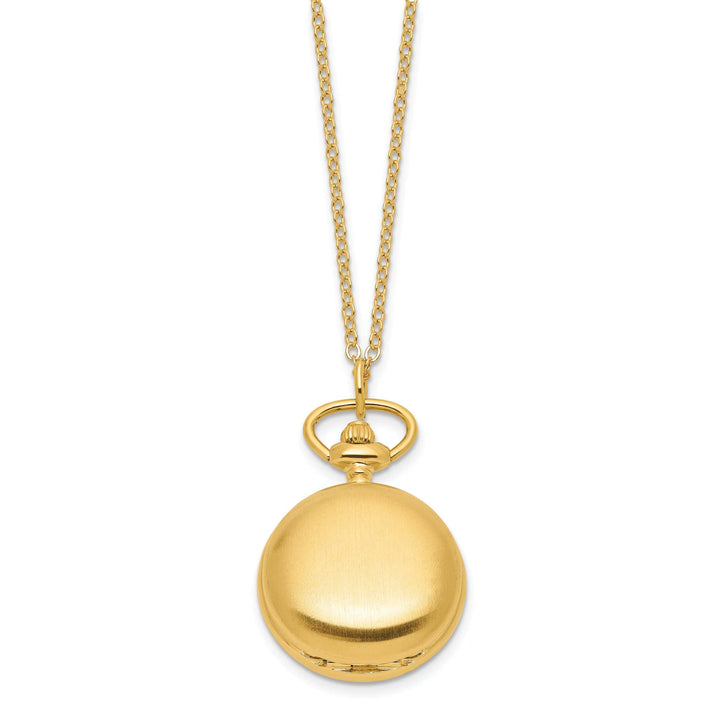 Lovely Rita's Watch Charles Hubert Ladies Elegant Satin Gold-finish Brass Pendant Watch