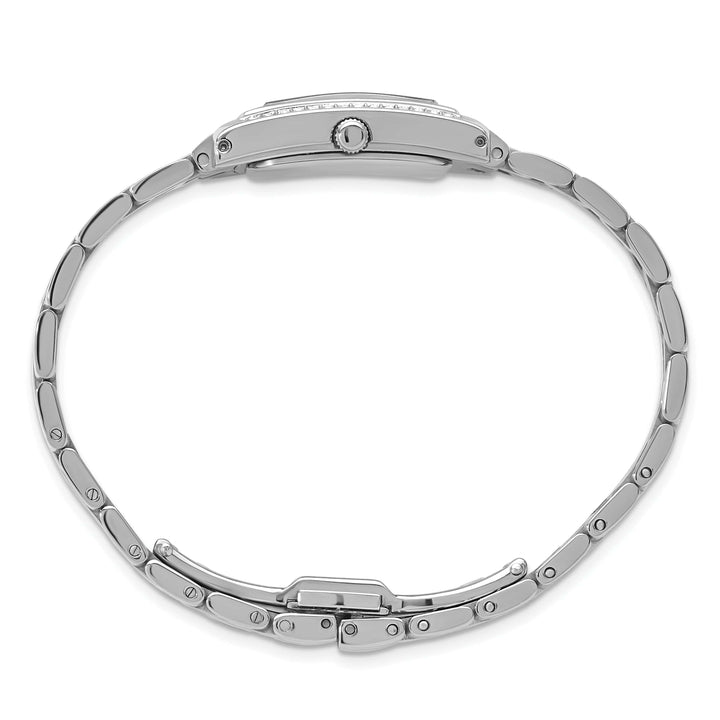 Lovely Rita's Watch Charles Hubert Ladies Elegant Solid Stainless Steel Black Dial Watch