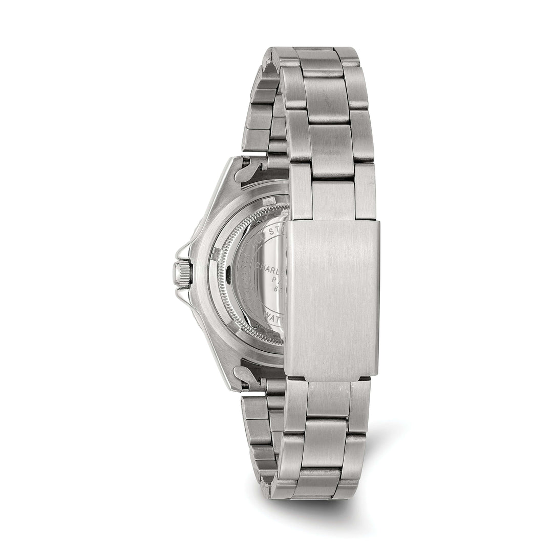 Lovely Rita's Watch Charles Hubert Ladies Elegant SS Band Blue Dial Polished Watch