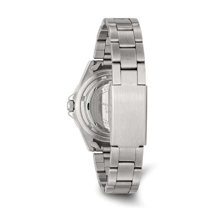 Lovely Rita's Watch Charles Hubert Ladies Elegant SS Band Blue Dial Polished Watch