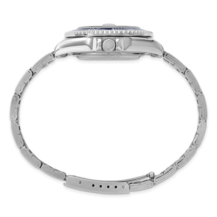 Lovely Rita's Watch Charles Hubert Ladies Elegant SS Band Blue Dial Polished Watch