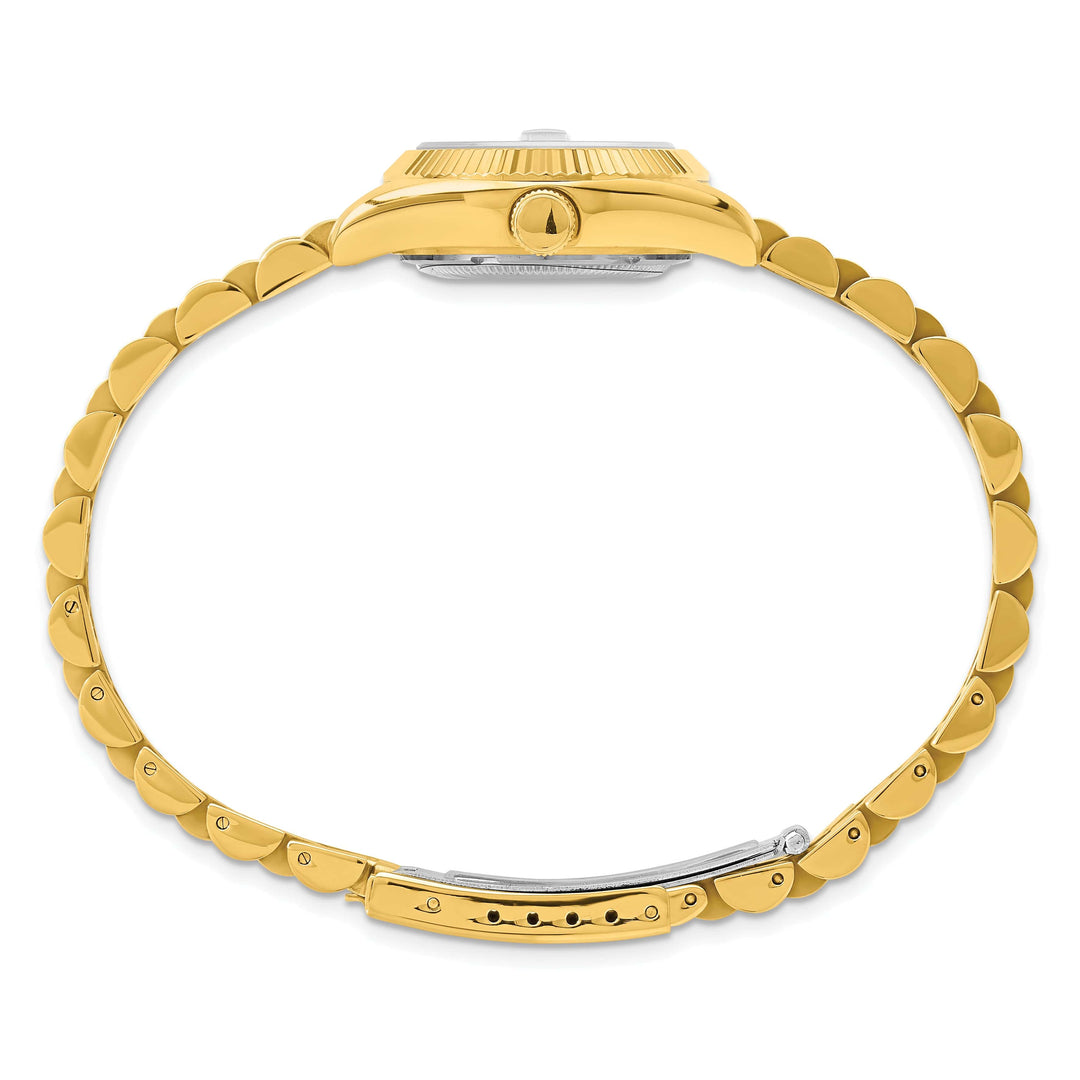 Lovely Rita's Watch Charles Hubert Ladies Elegant SS Gold-tone Dial Polished Watch