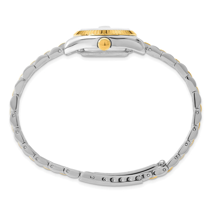 Lovely Rita's Watch Charles Hubert Ladies Elegant SS Two-tone Off White Dial Watch