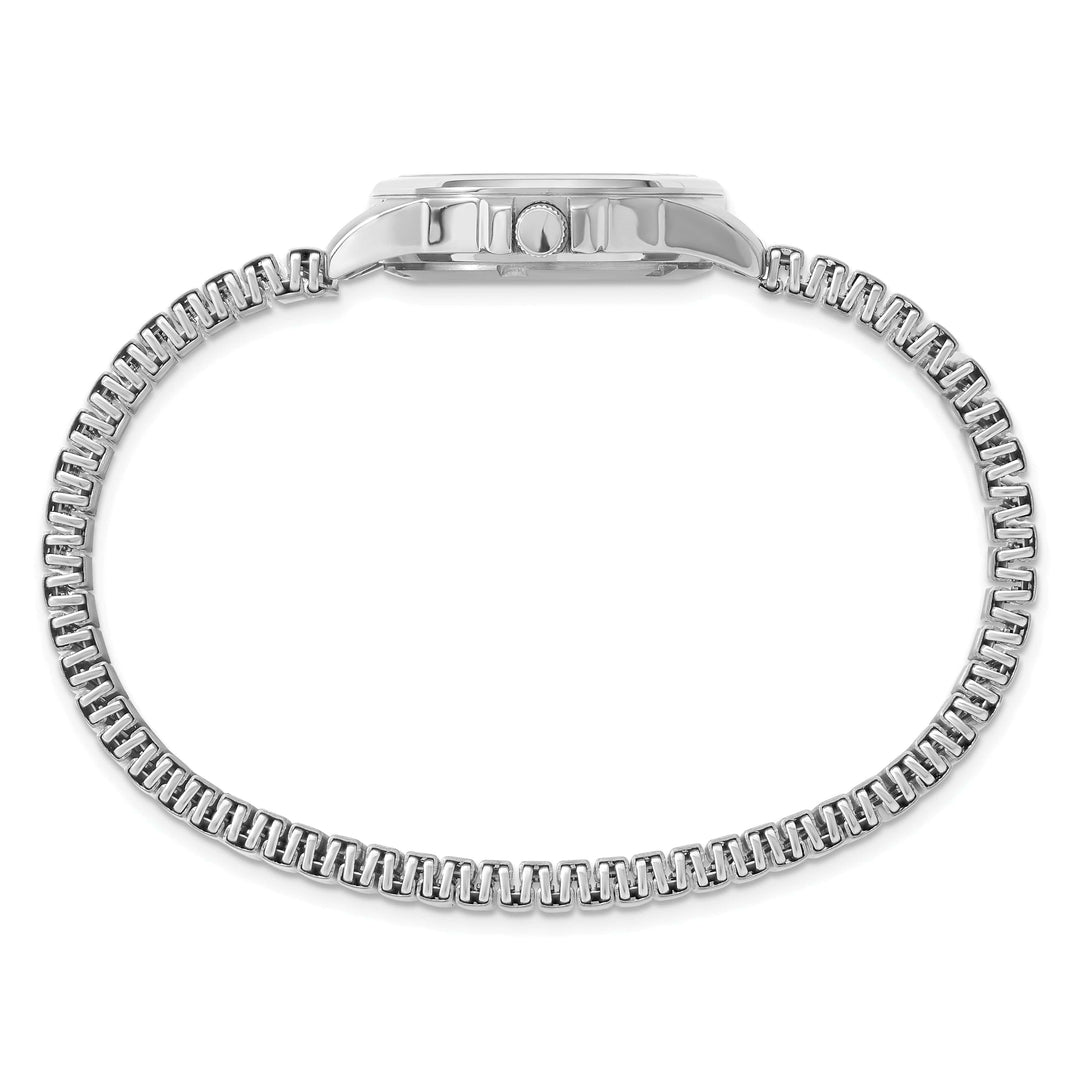 Lovely Rita's Watch Charles Hubert Ladies Elegant Titanium Black Dial Expansion Band Watch