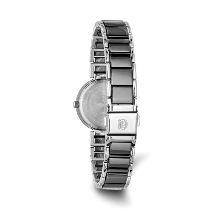 Lovely Rita's Watch Charles Hubert Ladies Elegant Titanium & Ceramic Black Dial Watch