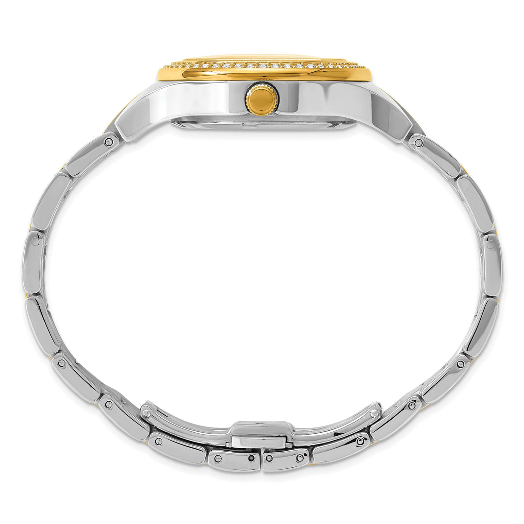 Lovely Rita's Watch Charles Hubert Ladies Elegant Two-tone SS Silver Dial Polished Watch