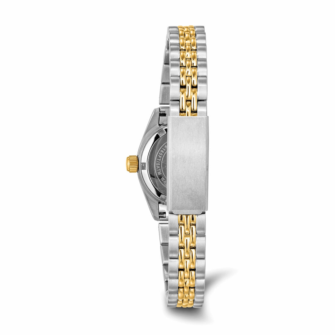Lovely Rita's Watch Charles Hubert Ladies Elegant Two-tone SS White Dial Polished Watch