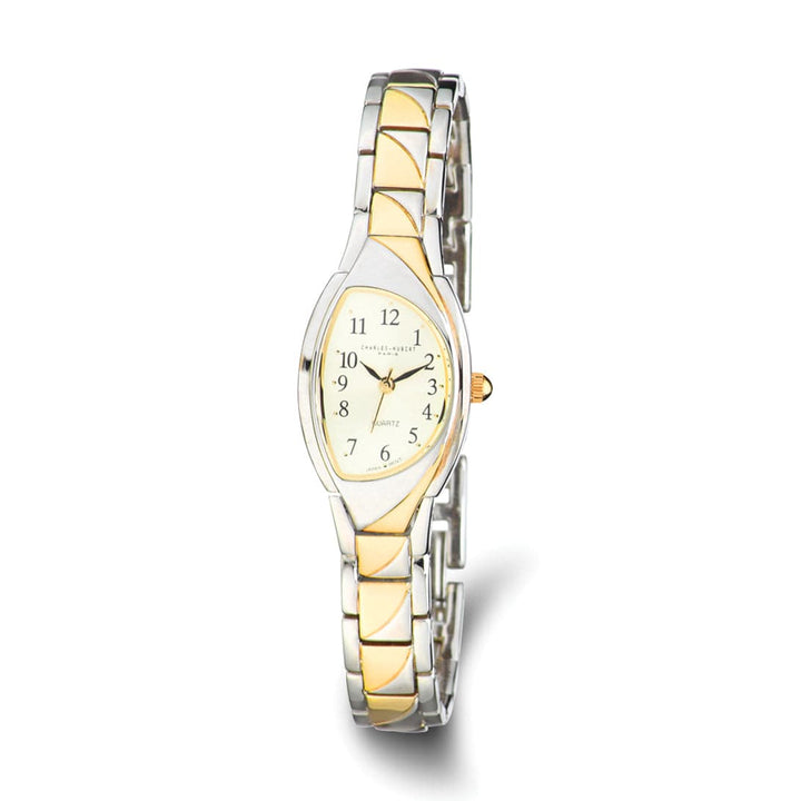 Lovely Rita's Watch Charles Hubert Ladies Gold-Tone Dial Brass Band Watch