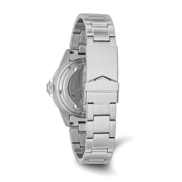 Lovely Rita's Watch Charles Hubert Mens Classic SS Black Dial with Date Polished Watch