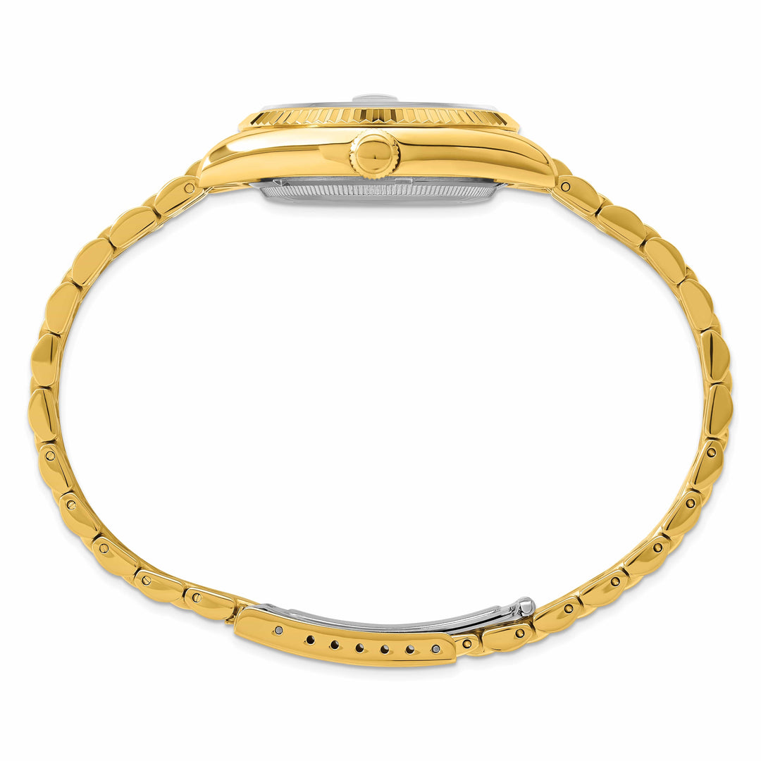 Lovely Rita's Watch Charles Hubert Mens Classic SS Gold-tone Dial Polished Watch