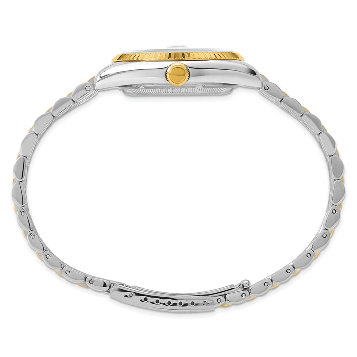 Lovely Rita's Watch Charles Hubert Mens Classic SS Two-tone Off White Dial Polished Watch