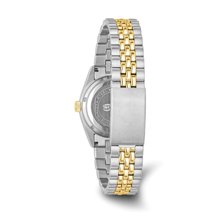 Lovely Rita's Watch Charles Hubert Mens Classic Two-tone SS Silver-White Dial Watch