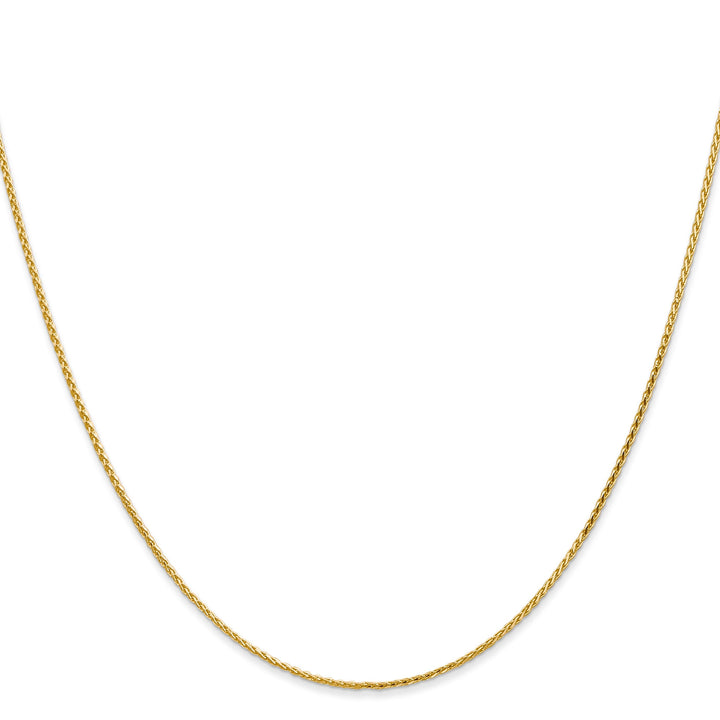 Leslies 14k Yellow Gold Diamond Cut Wheat Chain