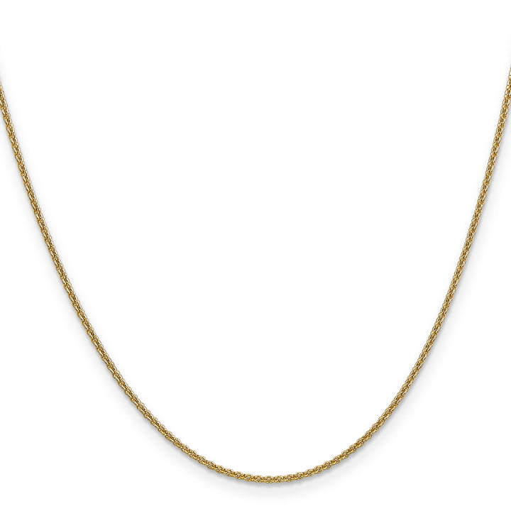 Leslie 14k Yellow Gold 1.6 mm Round Cable Chain