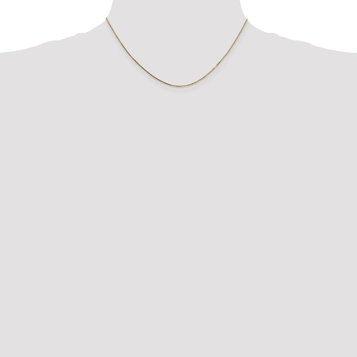 14k Yellow Gold .8 mm Box Chain