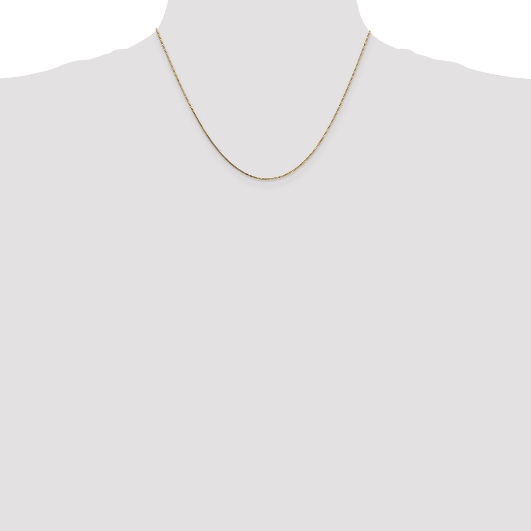 14k Yellow Gold .8 mm Box Chain