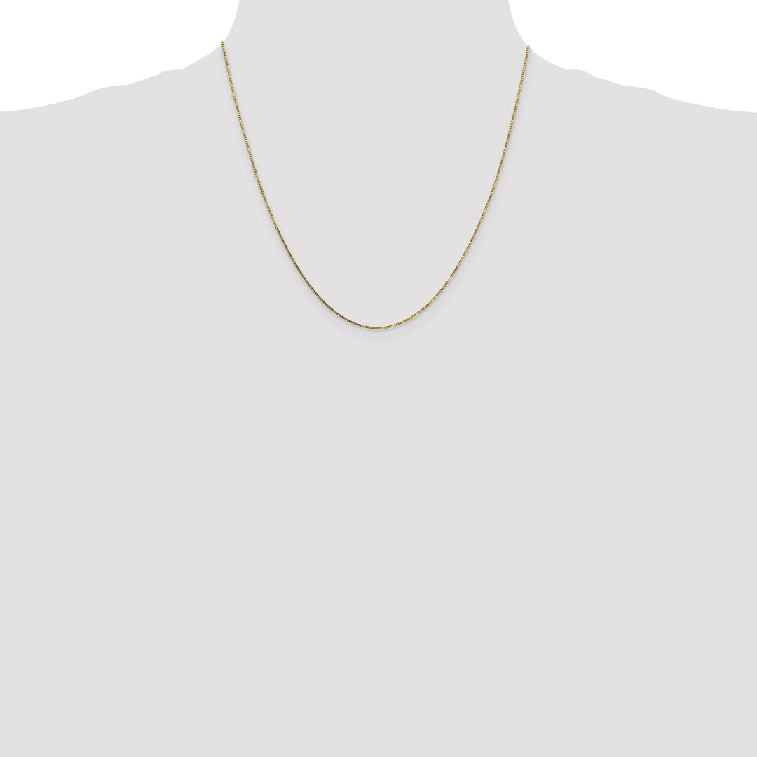 14k Yellow Gold .8 mm Box Chan