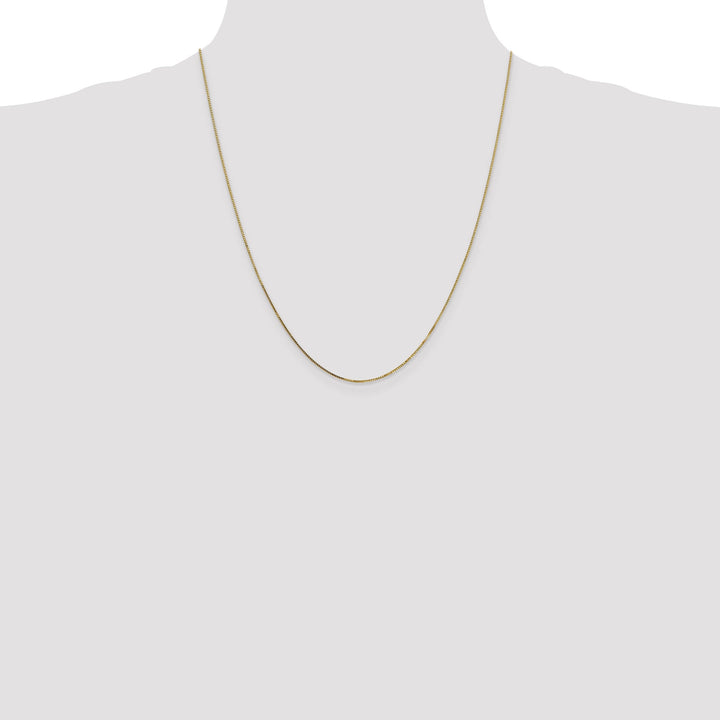 14k Yellow Gold .8 mm Box Chain