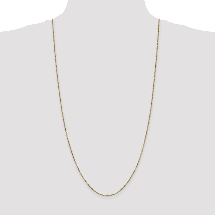 14k Yellow Gold 1 mm Box Chain