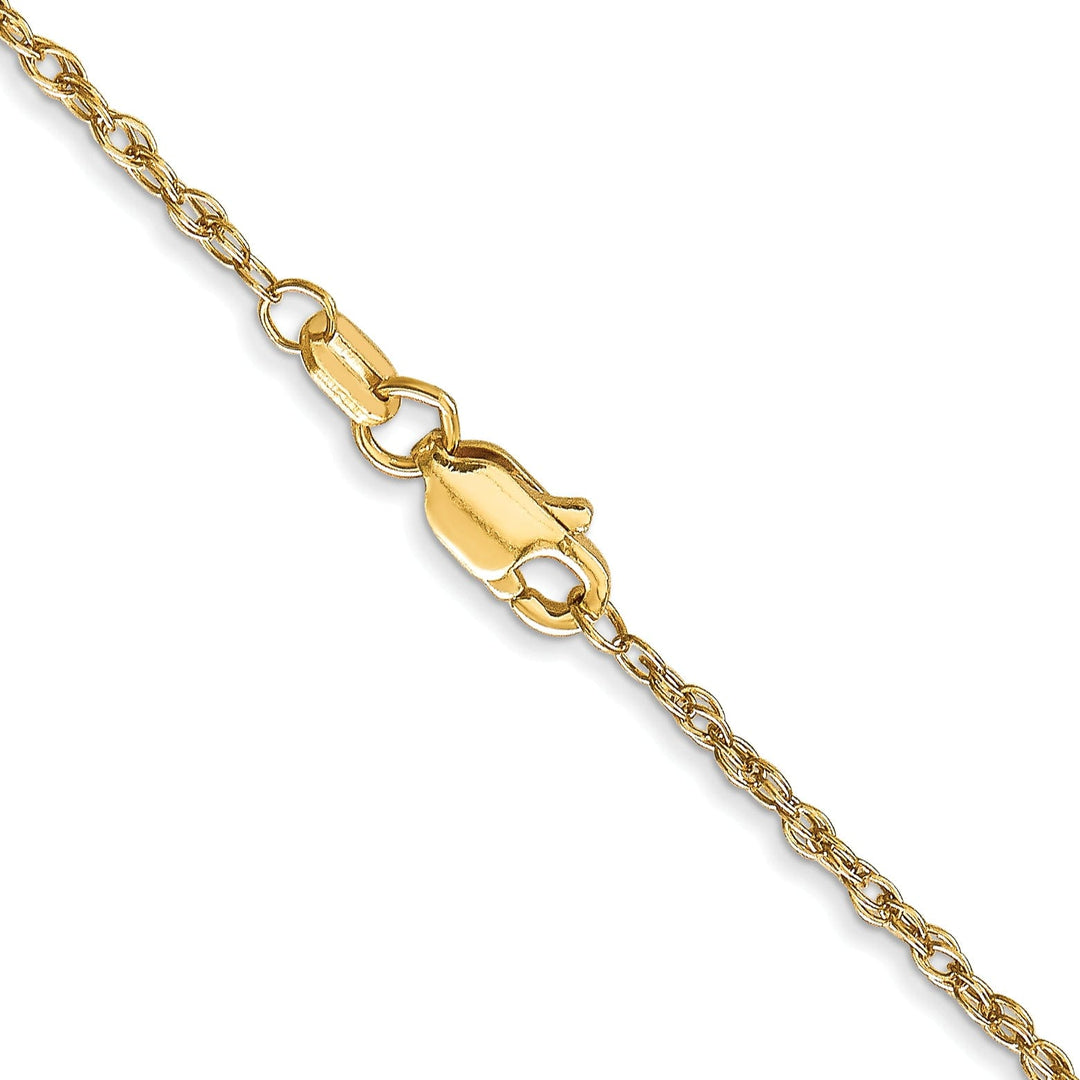 Leslie 10k Yellow Gold 1.5 mm Loose Rope Chain