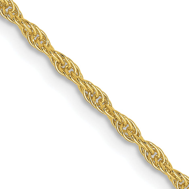 Leslie 10k Yellow Gold 1.5 mm Loose Rope Chain