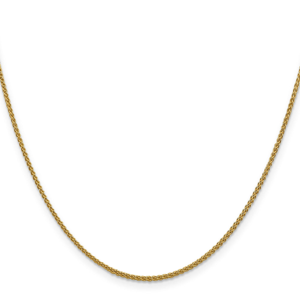 Leslies 14k Yellow Gold 1.5mm Spiga Wheat Chain