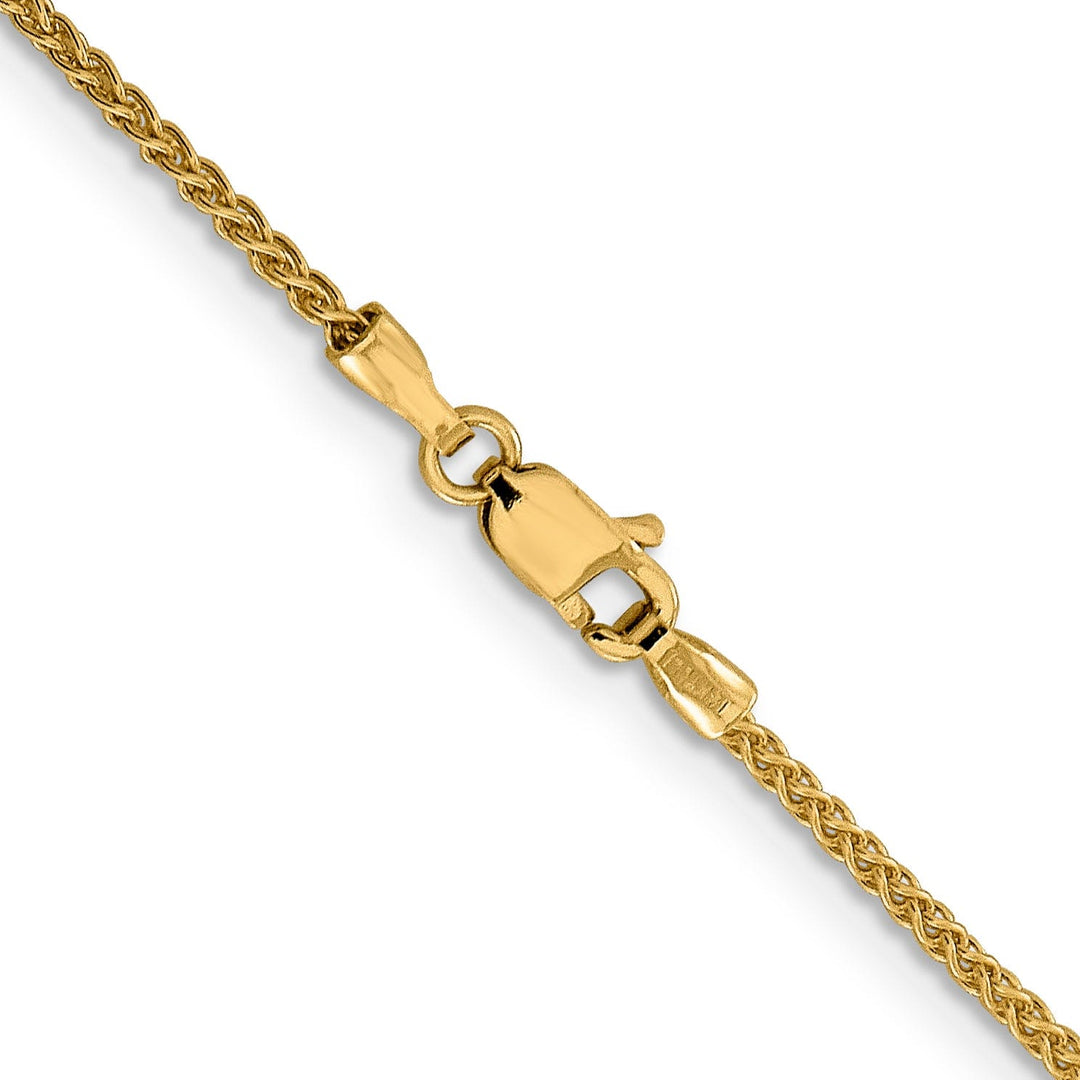 Leslies 14k Yellow Gold 1.5mm Spiga Wheat Chain