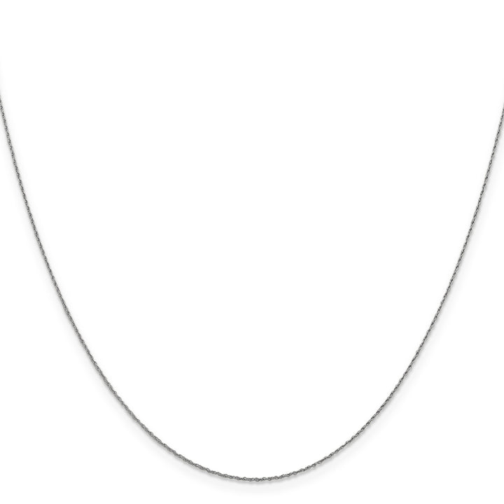 Leslie 14K White Gold .8 mm wide Pendant Rope