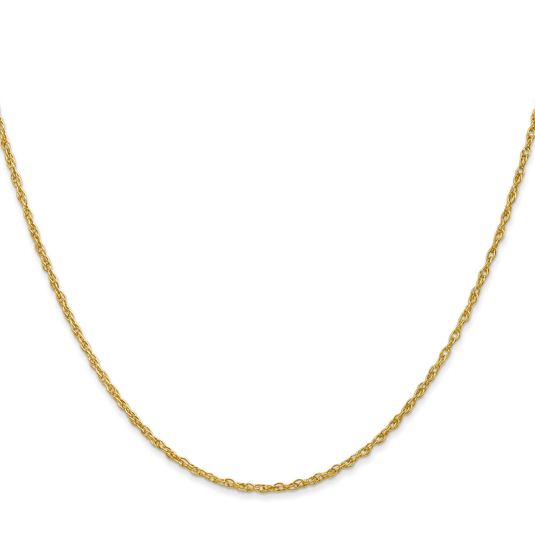 14k Yellow Gold 1.5 mm Pendant Rope