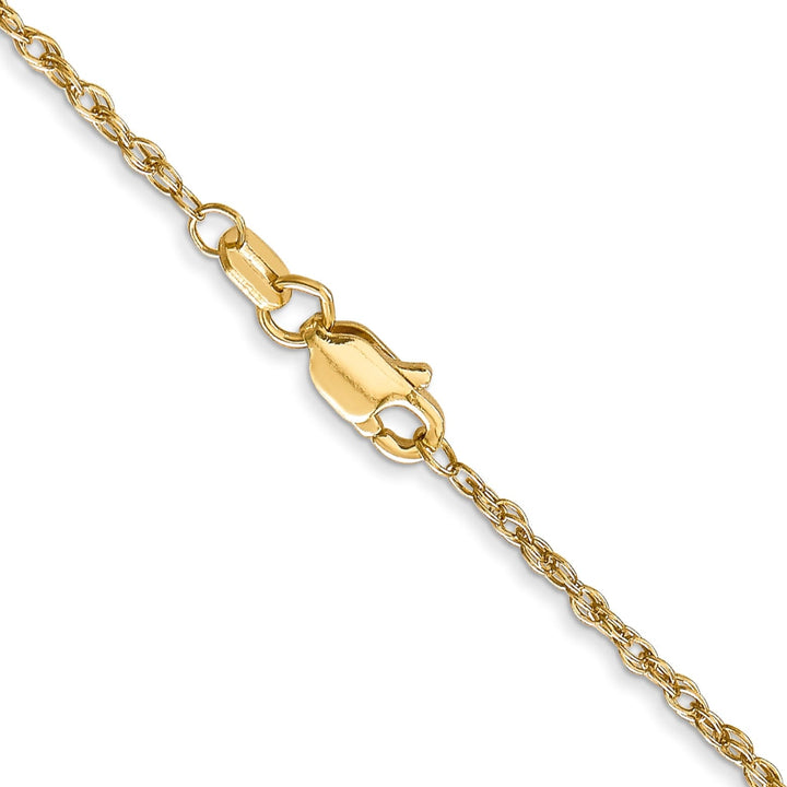 14k Yellow Gold 1.5 mm Pendant Rope