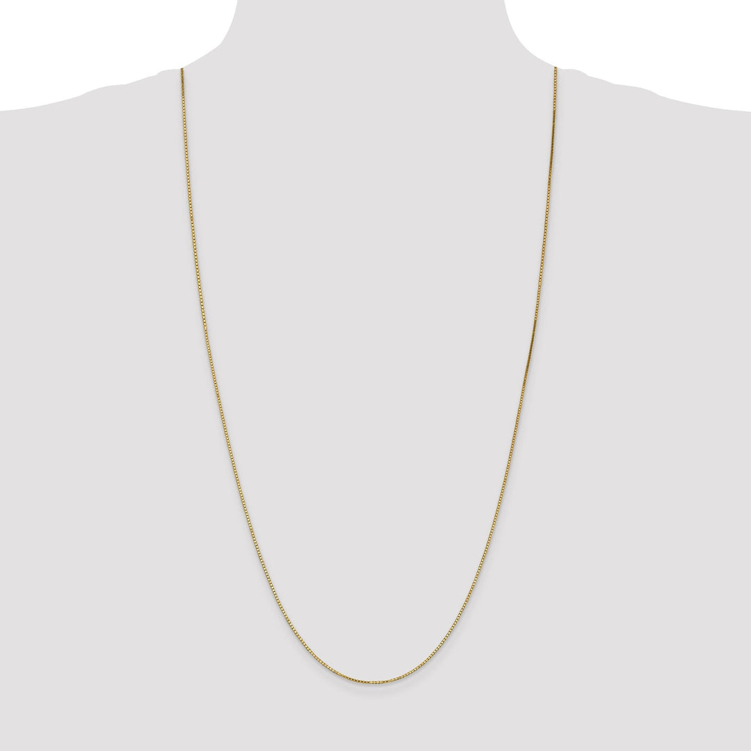 14k Yellow Gold 1.2 mm Box Chain