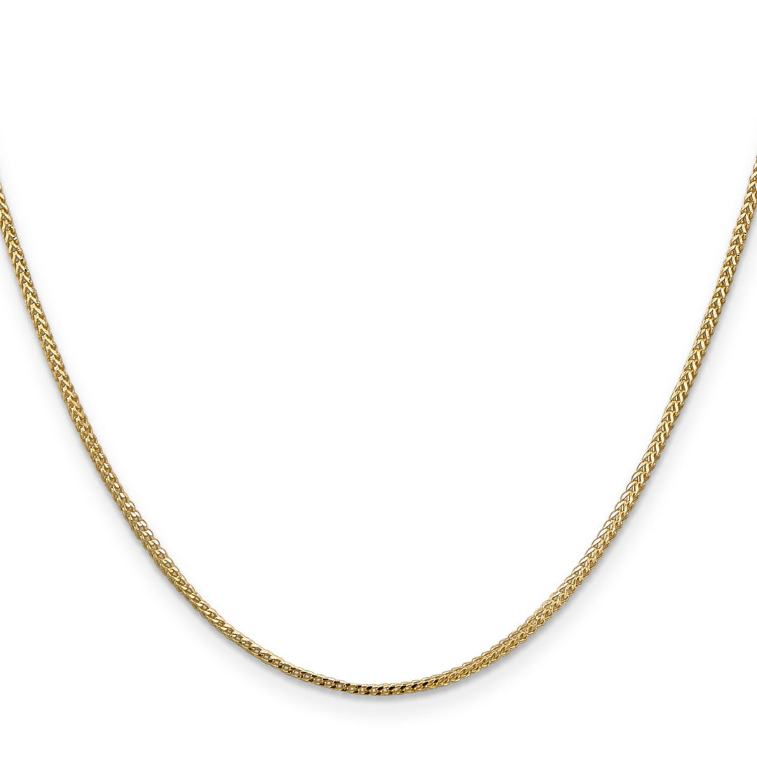 14k Yellow Gold 1.1 mm Franco Chain