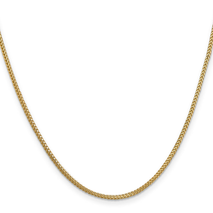14k Yellow Gold 1.25 mm Franco Chain